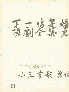 下一站是婚姻电视剧全集免费观看播放