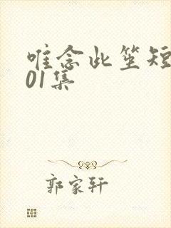唯念此笙短剧101集