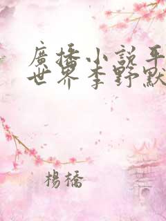 广播小说平凡的世界李野默
