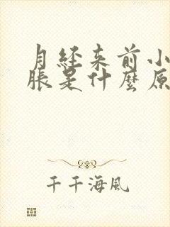月经来前小肚子胀是什么原因