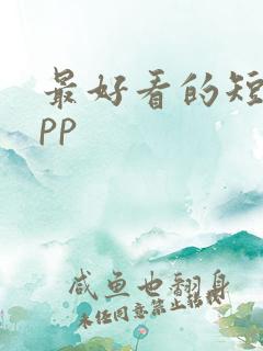 最好看的短剧app