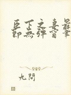 臣下之妻最新章节无弹窗笔趣阁