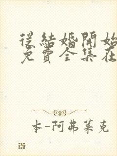 从结婚开始恋爱免费全集在线观看