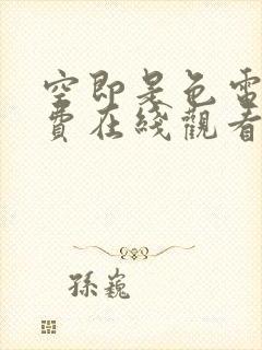 空即是色电影免费在线观看