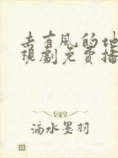 去有风的地方电视剧免费播放