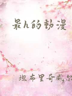 最h的动漫