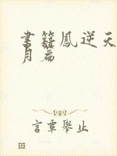 书籍凤逆天下北月篇