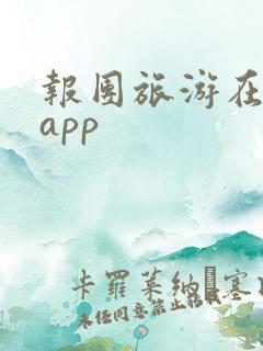 报团旅游在哪个app