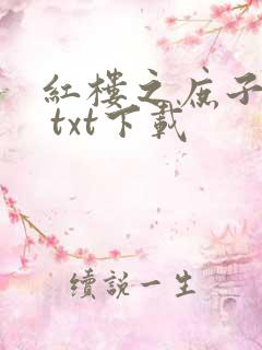 红楼之庶子风流 txt下载