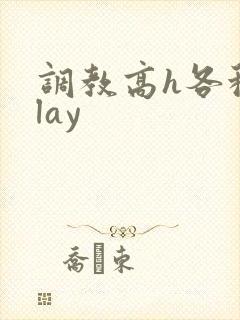 调教高h各种play