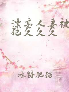漂亮人妻被公侵犯久久久