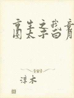 重生之我竟是京圈太子白月光短剧