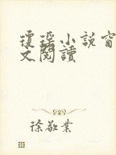 琼瑶小说窗外全文阅读