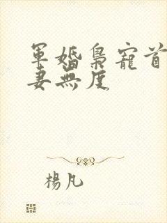 军婚枭宠首长宠妻无度