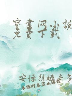 宝书网小说手机免费下载