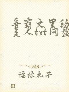 争霸文里的娇软美人txt网盘