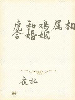 虎和鸡属相合不合婚姻