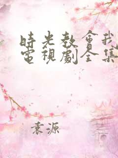 时光教会我爱你电视剧全集免费完整版