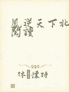凤逆天下北月篇阅读