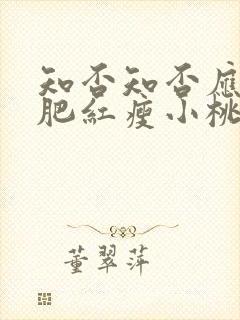 知否知否应是绿肥红瘦小桃小时候