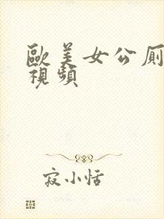欧美女公厕偷拍视频