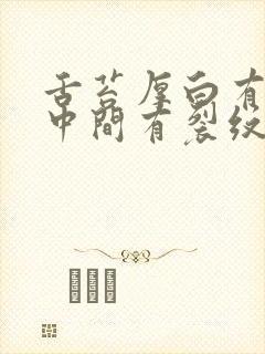 舌苔厚白有齿痕中间有裂纹是怎么回事
