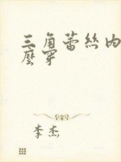 三角蕾丝内裤怎么穿