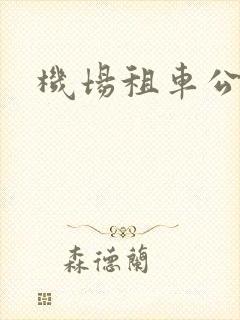 机场租车公司