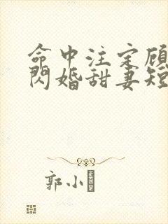 命中注定顾少的闪婚甜妻短剧在线看