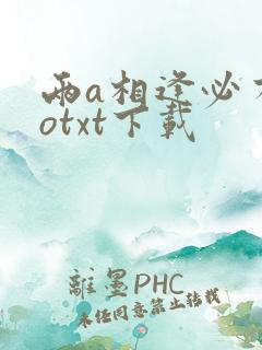 两a相逢必有一otxt下载