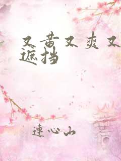 又黄又爽又色无遮挡