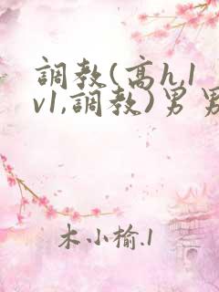 调教(高h,1v1,调教)男男