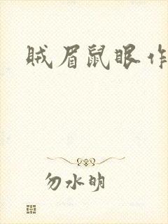 贼眉鼠眼作品
