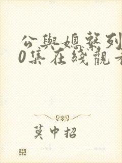 公与媳系列100集在线观看