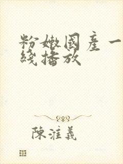 粉嫩国产一区在线播放