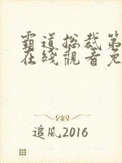 霸道总裁第三季在线观看免费