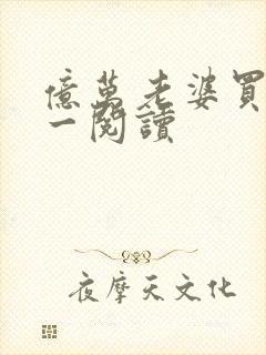 亿万老婆买一送一阅读