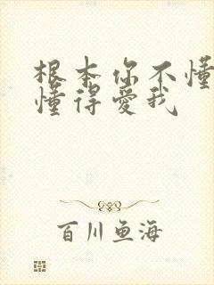 根本你不懂的不懂得爱我