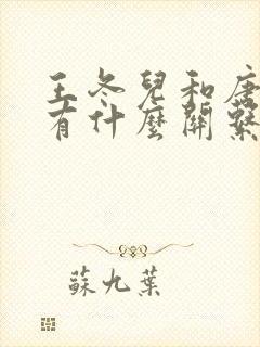 王冬儿和唐舞桐有什么关系