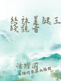 丝袜美腿玉足在线观看
