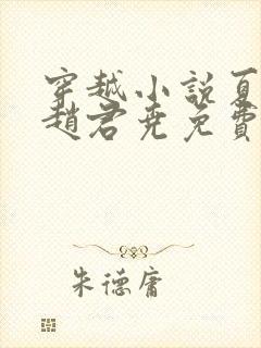 穿越小说夏如卿赵君尧免费阅读