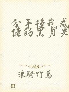 分手后我成了大佬的黑月光免费全文阅读