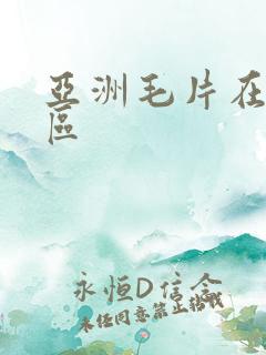 亚洲毛片在线一区