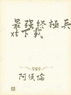 最强终极兵王txt下载