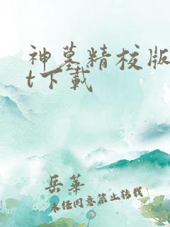神墓精校版txt下载