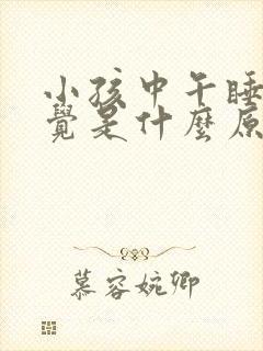 小孩中午睡不着觉是什么原因