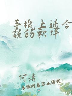 手机上适合写小说的软件