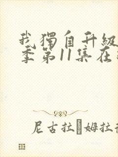 我独自升级第二季第11集在线观看