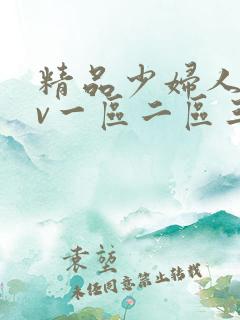 精品少妇人妻av一区二区三区