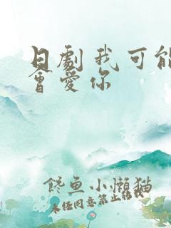 日剧 我可能不会爱你